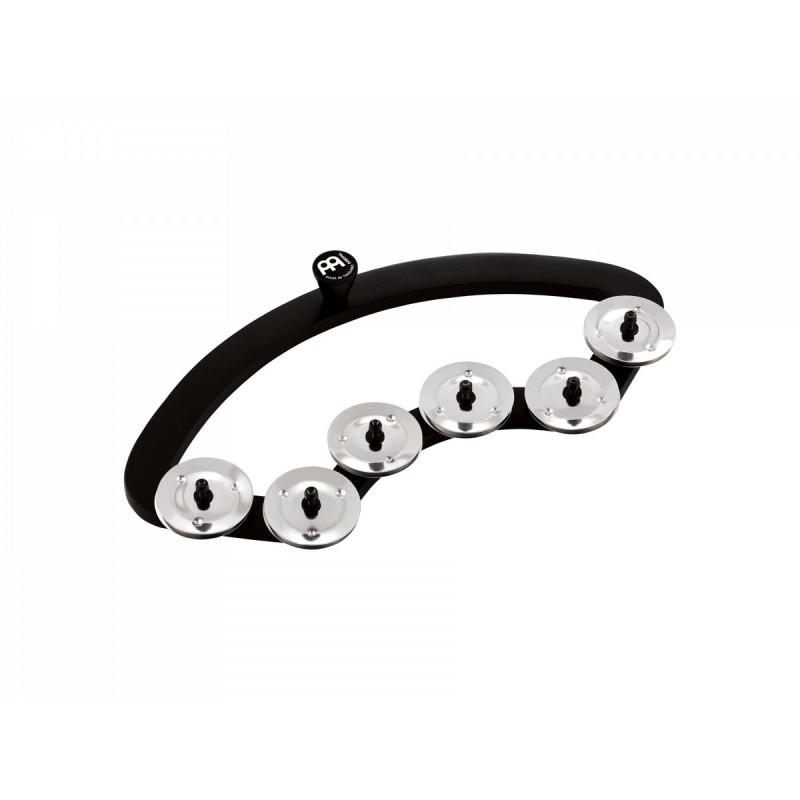 Meinl Percussion BBTA2-BK Backbeat Tambourine 13