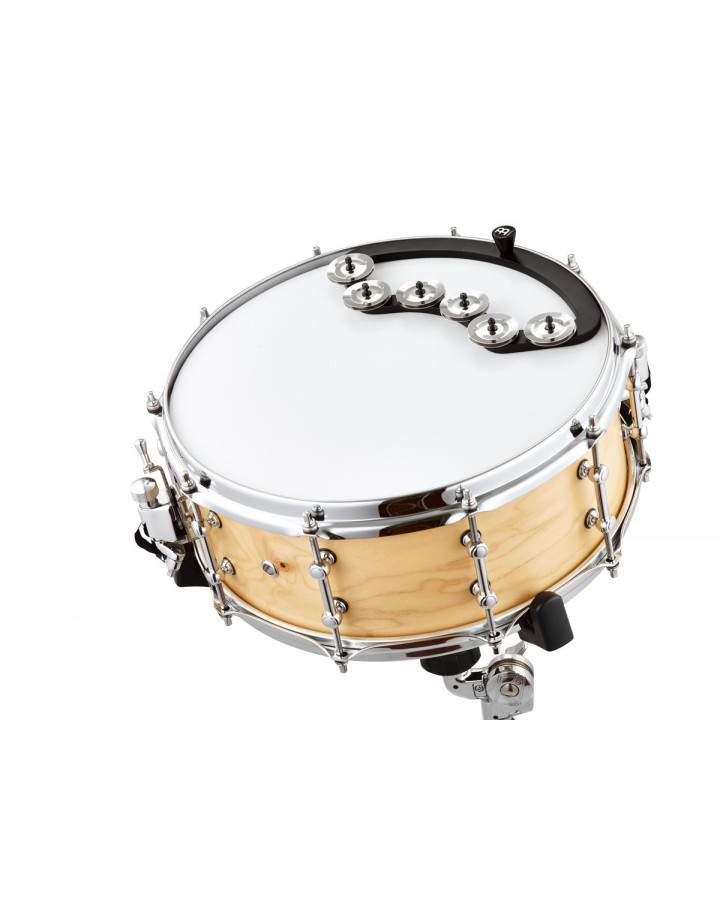 Meinl Percussion BBTA2-BK Backbeat Tambourine 13