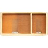 Meinl Percussion BCA2NT/EBK-M Snare Bongo Cajon - Natural