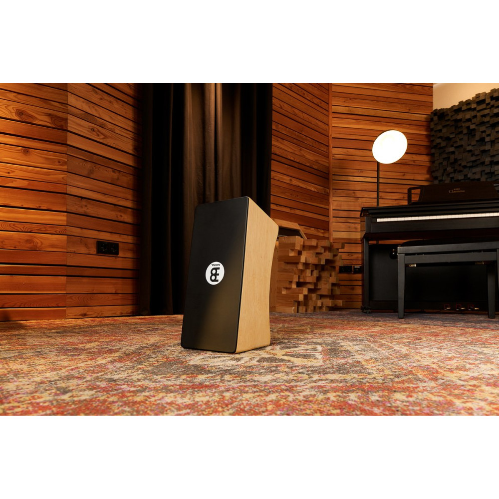 Meinl Percussion BCA2NT/EBK-M Snare Bongo Cajon - Natural