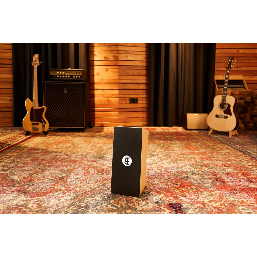 Meinl Percussion BCA2NT/EBK-M Snare Bongo Cajon - Natural