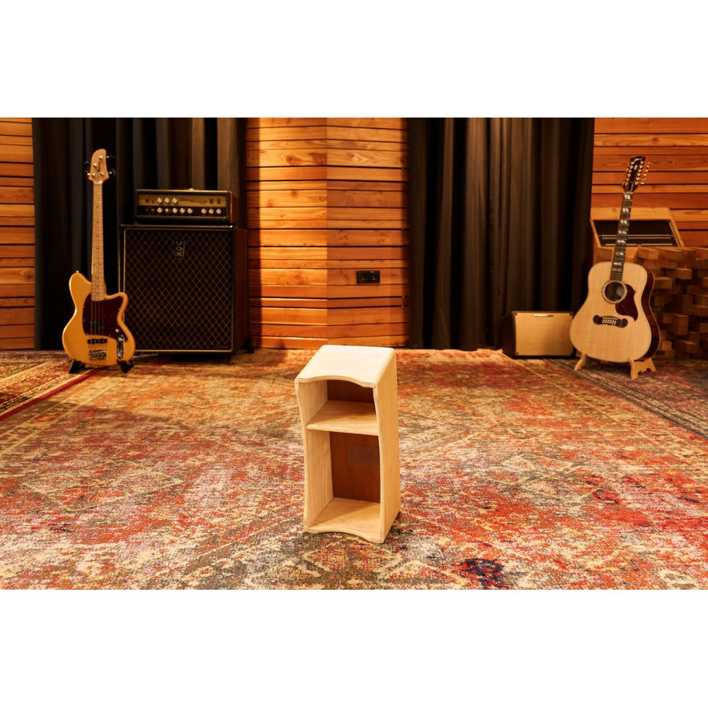 Meinl Percussion BCA2NT/EBK-M Snare Bongo Cajon - Natural