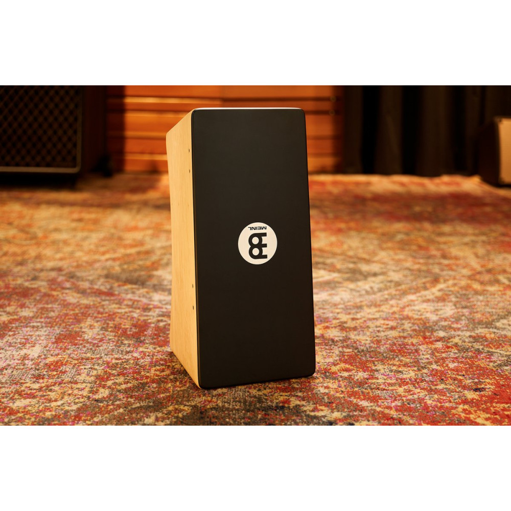 Meinl Percussion BCA2NT/EBK-M Snare Bongo Cajon - Natural