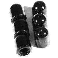 Meinl Percussion CAPS-01 Cover Cap rubber (6-pc set) - for MEINL 0,31 inch clamp screw