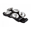 Meinl Percussion CFT5-BK Cajon Foot Tambourine