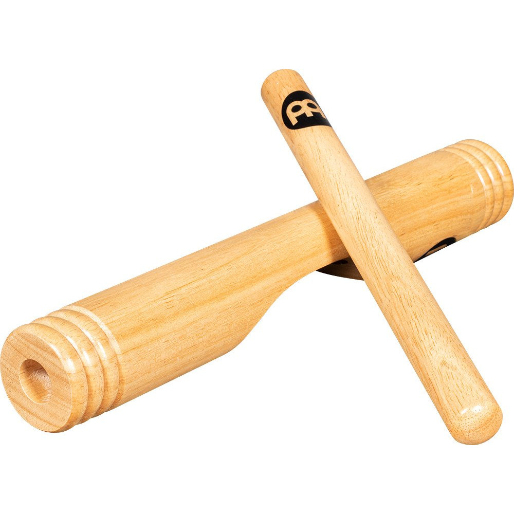 Meinl Percussion CL3HW Wood Claves African - Hollowed Out Hardwood