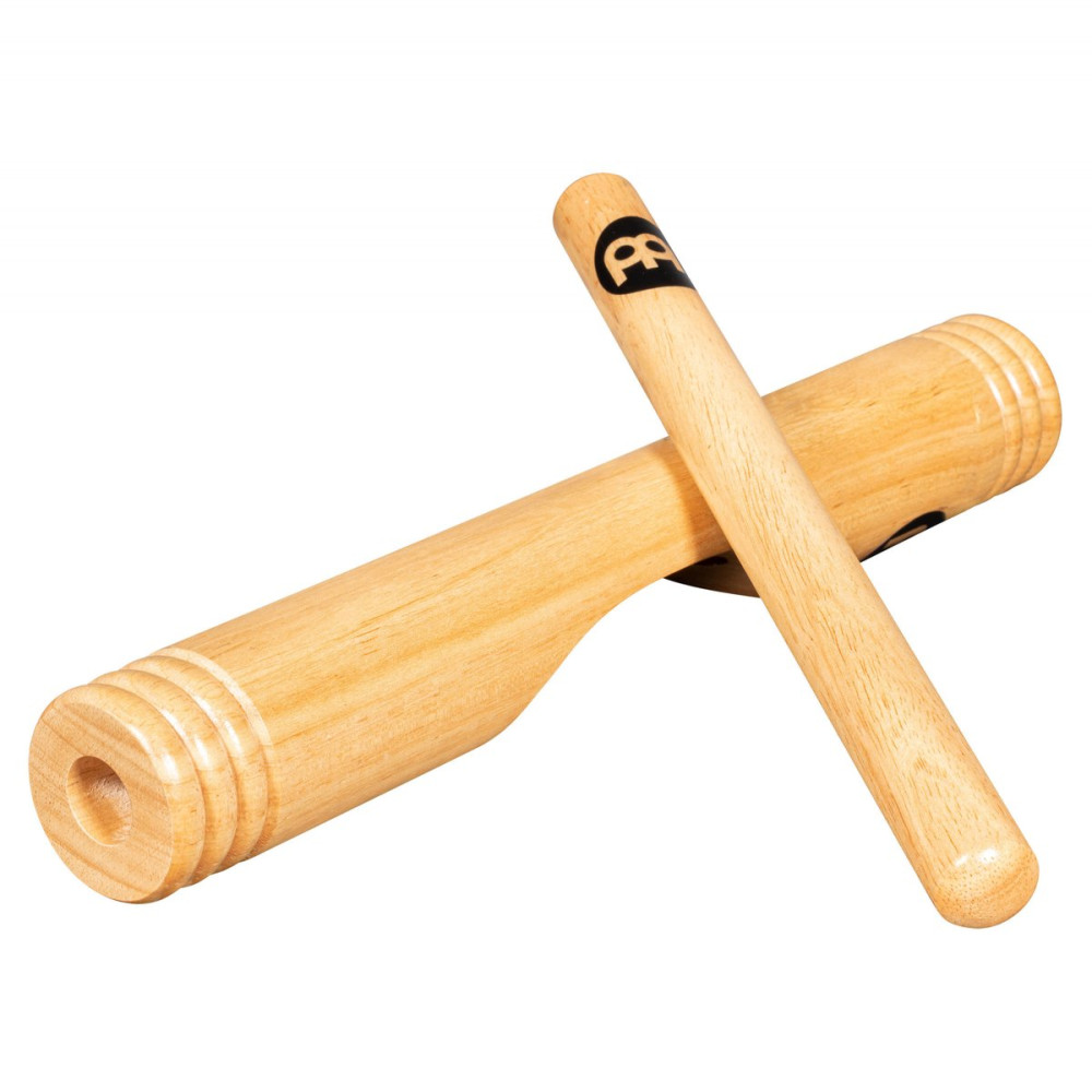 Meinl Percussion CL3HW Wood Claves African - Hollowed Out Hardwood