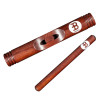 Meinl Percussion CL3RW Wood Claves African - Hollowed Out Select Hardwood