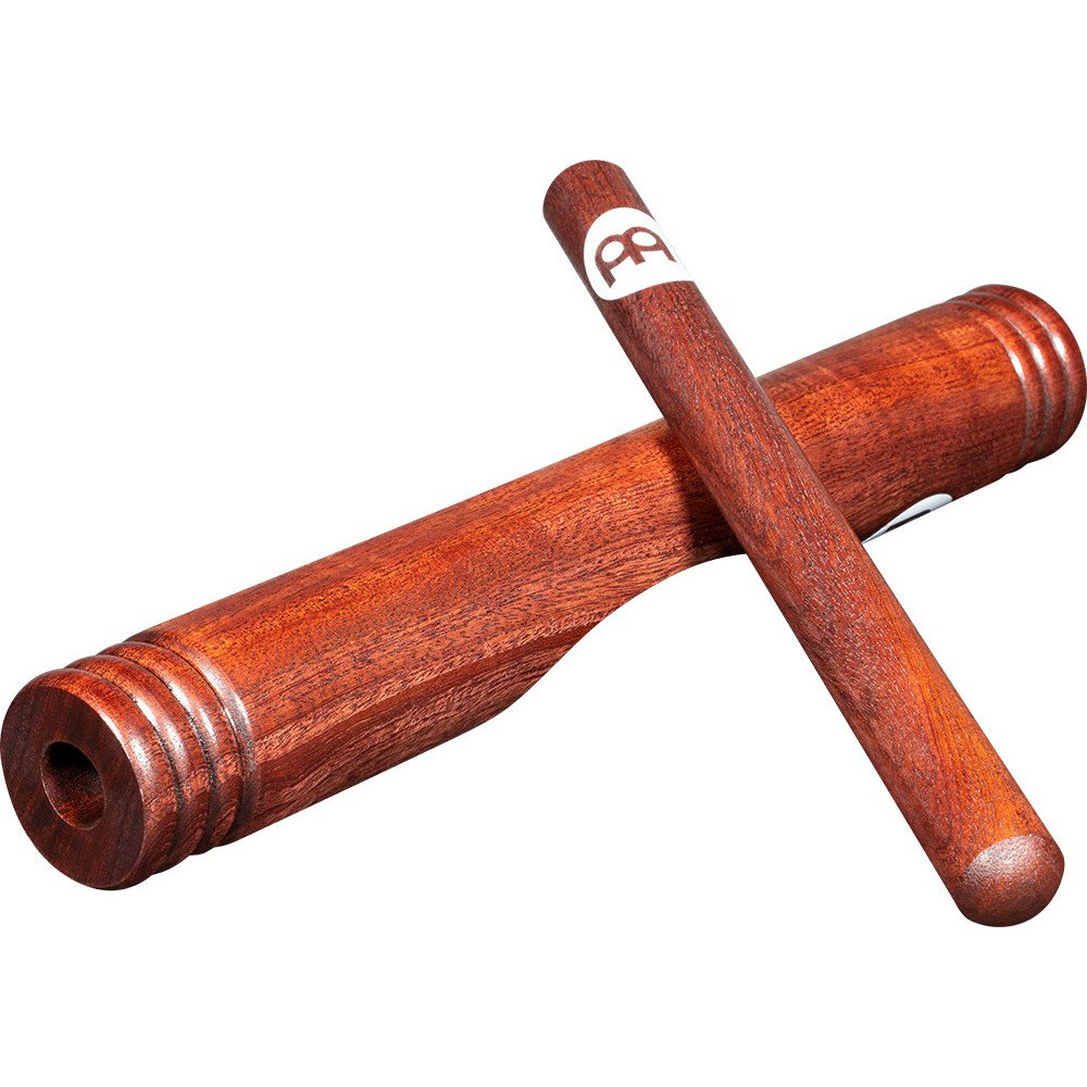 Meinl Percussion CL3RW Wood Claves African - Hollowed Out Select Hardwood