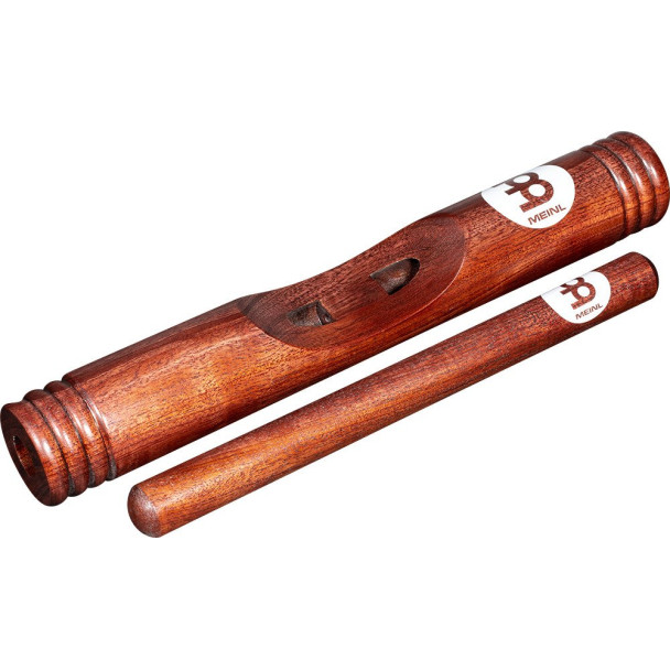 Meinl Percussion CL3RW Wood Claves African - Hollowed Out Select Hardwood