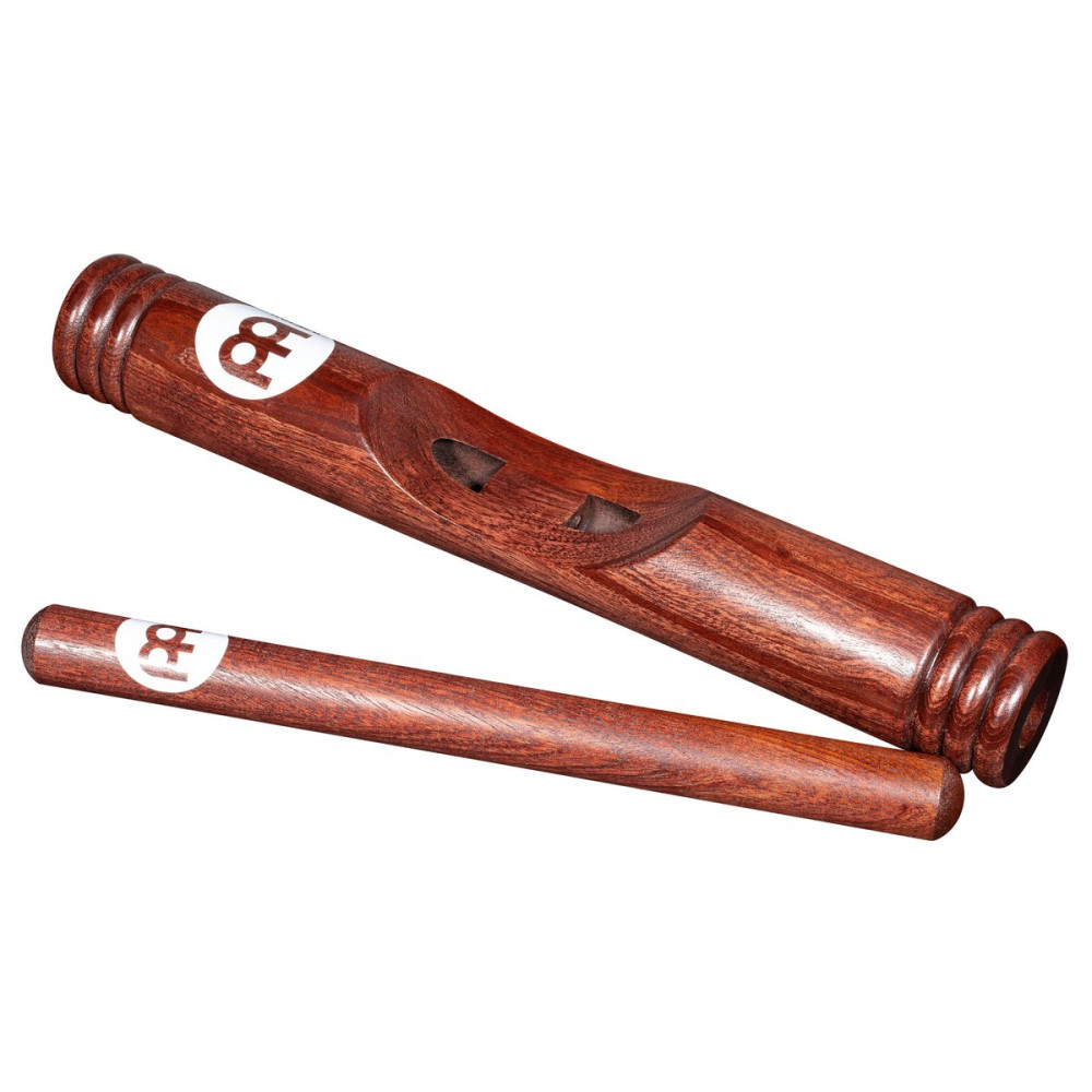 Meinl Percussion CL3RW Wood Claves African - Hollowed Out Select Hardwood