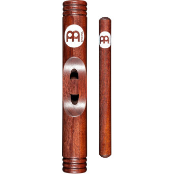 Meinl Percussion CL3RW Wood Claves African - Hollowed Out Select Hardwood