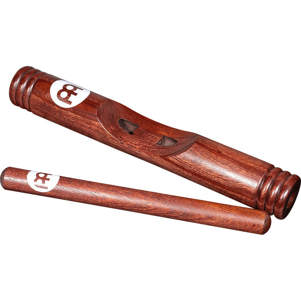 Meinl Percussion CL3RW Wood Claves African - Hollowed Out Select Hardwood
