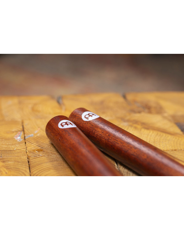 Meinl Percussion CL4IW Wood Claves - Indian Walnut