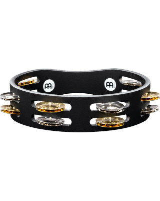 Meinl Percussion CTA2M-BK Compact Wood Series Tambourine - 8