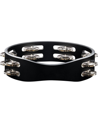 Meinl Percussion CTA2S-BK Compact Wood Series Tambourine - 8