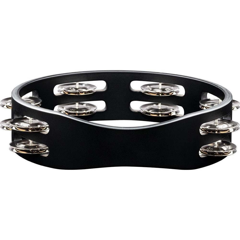 Meinl Percussion CTA2S-BK Compact Wood Series Tambourine - 8