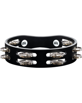 Meinl Percussion CTA2S-BK Compact Wood Series Tambourine - 8