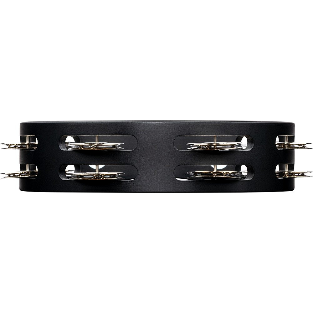 Meinl Percussion CTA2S-BK Compact Wood Series Tambourine - 8