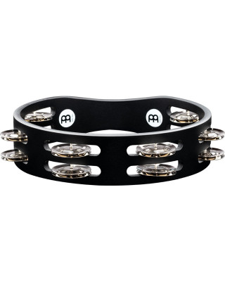 Meinl Percussion CTA2S-BK Compact Wood Series Tambourine - 8