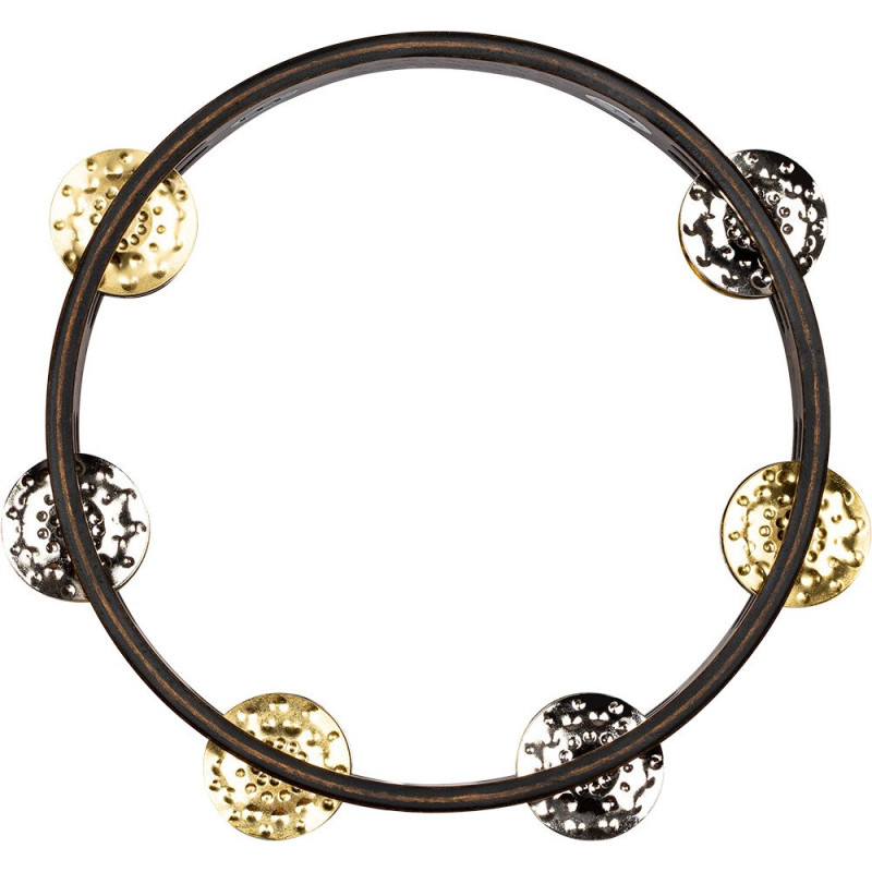 Meinl Percussion CTA2VM-WB Compact Wood Series Tambourine - 8