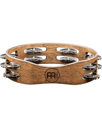 Meinl Percussion CTA2WB Compact Wood Series Tambourine - 8