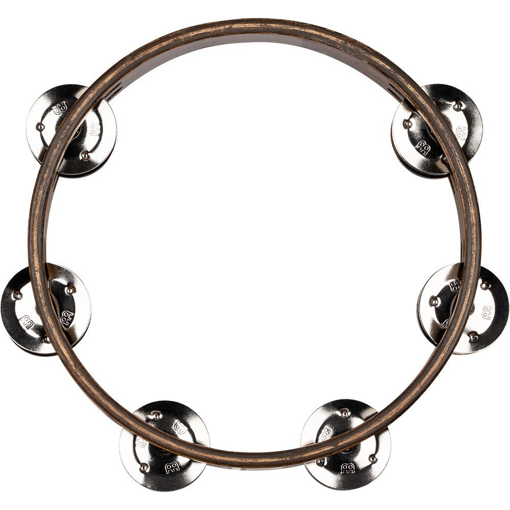 Meinl Percussion CTA2WB Compact Wood Series Tambourine - 8