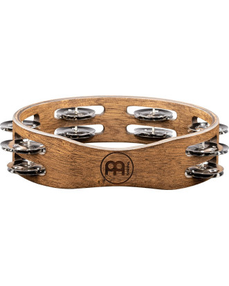 Meinl Percussion CTA2WB Compact Wood Series Tambourine - 8