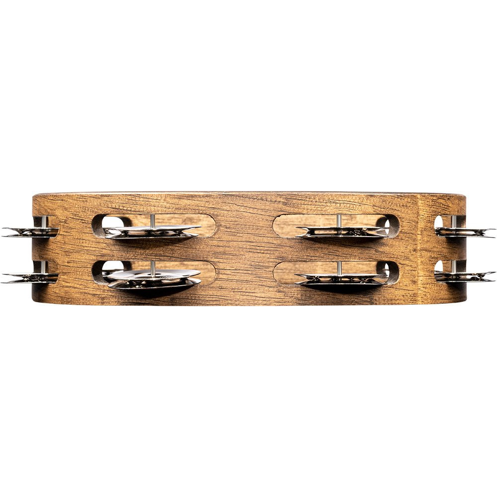 Meinl Percussion CTA2WB Compact Wood Series Tambourine - 8