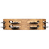 Meinl Percussion CTA2WB Compact Wood Series Tambourine - 8