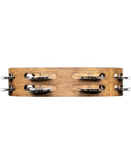 Meinl Percussion CTA2WB Compact Wood Series Tambourine - 8