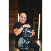 Meinl Percussion DG400MS Artist Series Bongo Diego Galé, REMO® Black Calfskin Skyndeep Heads  - 7