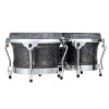 Meinl Percussion DG400MS Artist Series Bongo Diego Galé, REMO® Black Calfskin Skyndeep Heads  - 7
