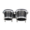 Meinl Percussion DG400MS Artist Series Bongo Diego Galé, REMO® Black Calfskin Skyndeep Heads  - 7