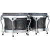 Meinl Percussion DG400MS Artist Series Bongo Diego Galé, REMO® Black Calfskin Skyndeep Heads  - 7