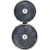 Meinl Percussion DG400MS Artist Series Bongo Diego Galé, REMO® Black Calfskin Skyndeep Heads  - 7