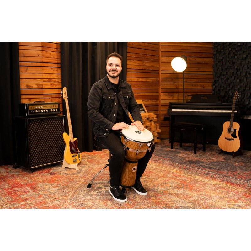 Meinl Percussion DJW3ZFA-M Floatune Series Djembe 12