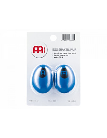 Meinl Percussion ES2-B Egg Shaker Pair - Blue