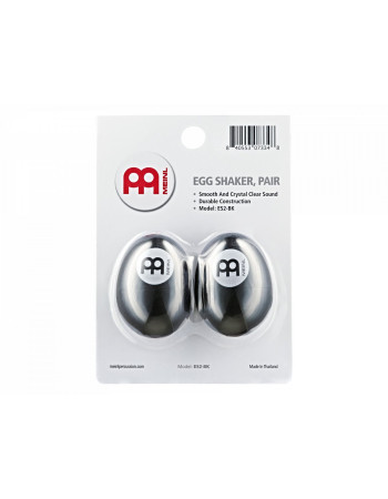 Meinl Percussion ES2-BK Egg Shaker Pair - Black