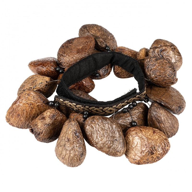 Meinl Percussion FR1P Foot Rattle - Pangi Seeds