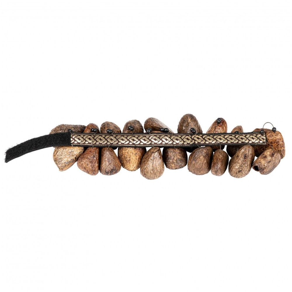 Meinl Percussion FR1P Foot Rattle - Pangi Seeds