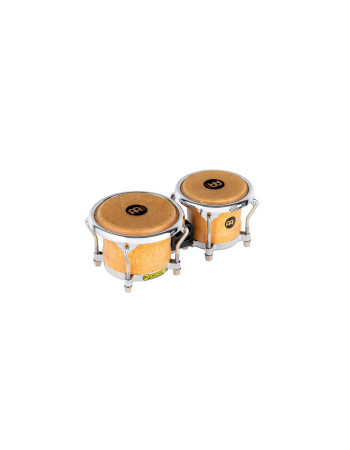 Meinl Percussion FWB100SNT-M Free Ride Mini Wood Bongo 3 1/2