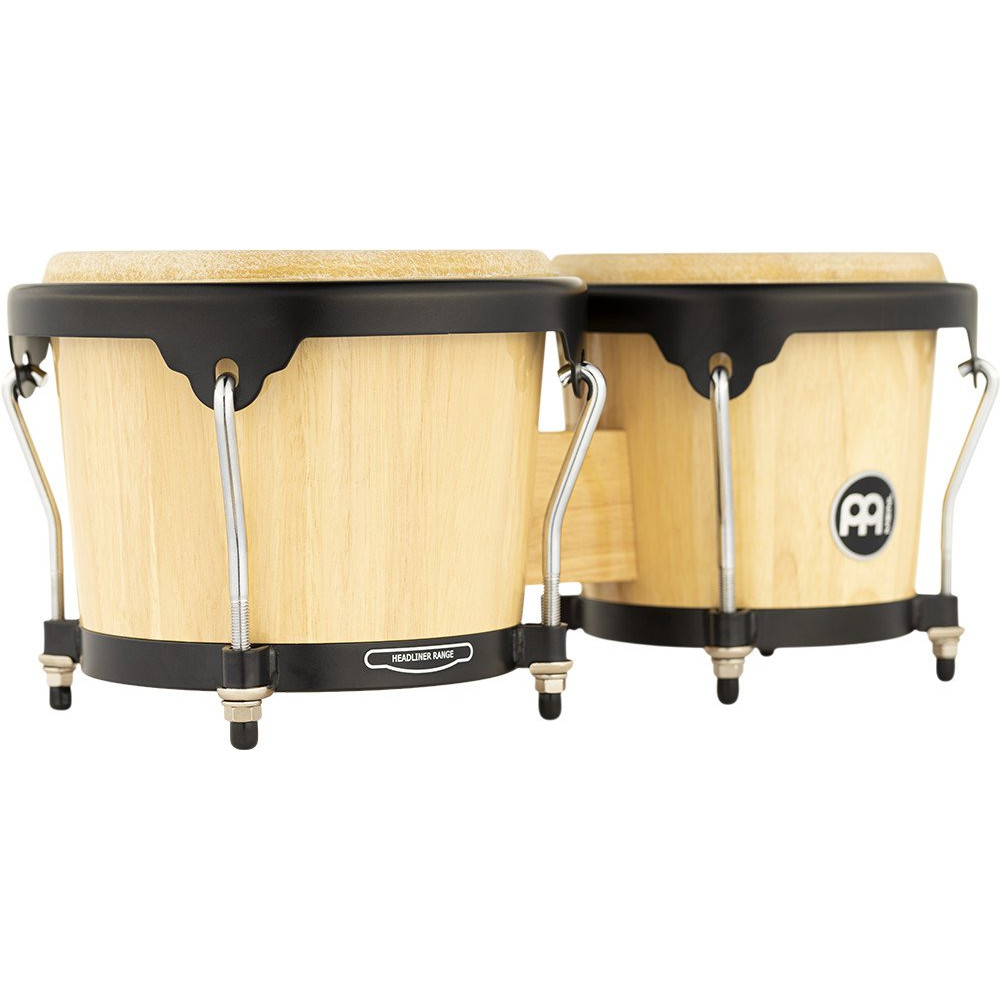 Meinl Percussion HB100NT Headliner Series Wood Bongo 6 3/4