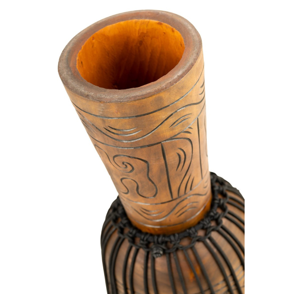Meinl Percussion HDJ17-L Headliner Rope Tuned Artifact Series Djembe - 12