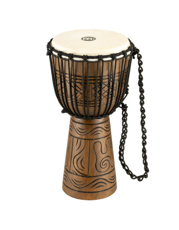 Meinl Percussion HDJ17-M Headliner Rope Tuned Artifact Series Djembe - 10