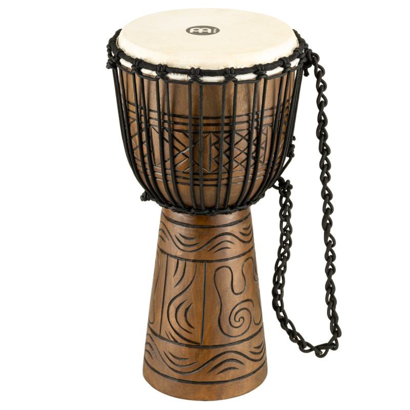 Meinl Percussion HDJ17-M Headliner Rope Tuned Artifact Series Djembe - 10