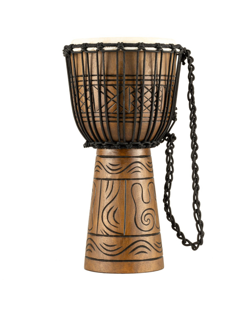 Meinl Percussion HDJ17-M Headliner Rope Tuned Artifact Series Djembe - 10