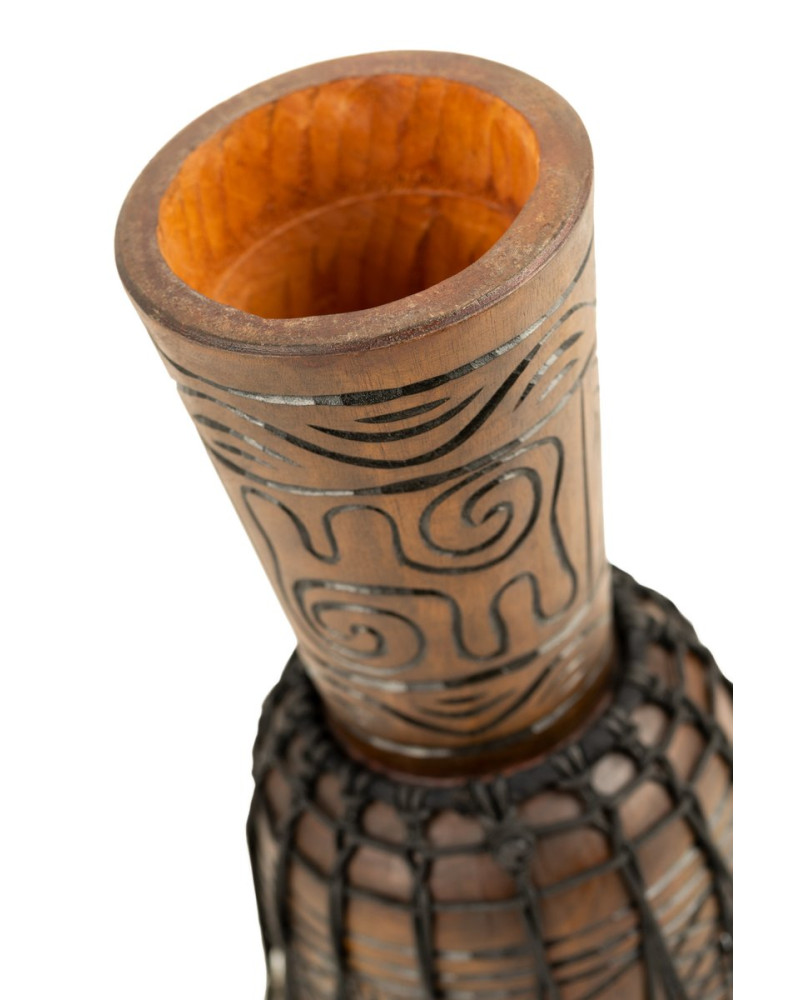 Meinl Percussion HDJ17-S Headliner Rope Tuned Artifact Series Djembe - 8