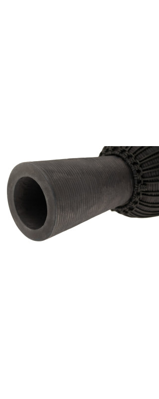 Meinl Percussion HDJ3-L Headliner Rope Tuned Black River Series Djembe - 12