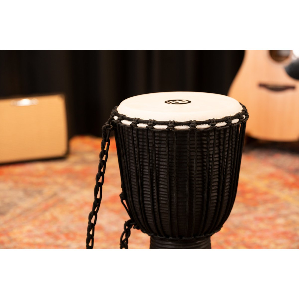 Meinl Percussion HDJ3-L Headliner Rope Tuned Black River Series Djembe - 12